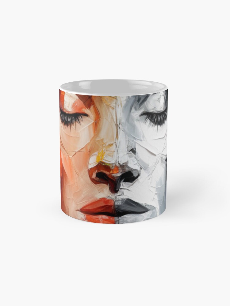 Thumbnail 4 of 6, Coffee Mug, Abstract Of A Woman designed and sold by Patricks-Art.
