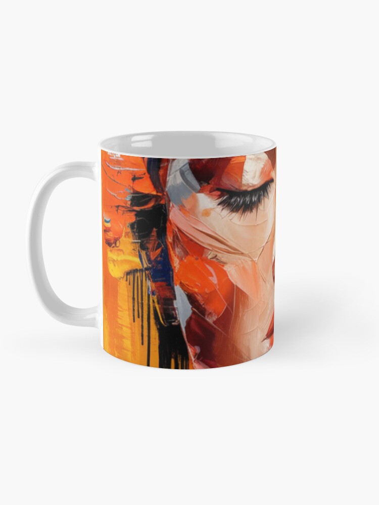 Thumbnail 3 of 6, Coffee Mug, Abstract Of A Woman designed and sold by Patricks-Art.