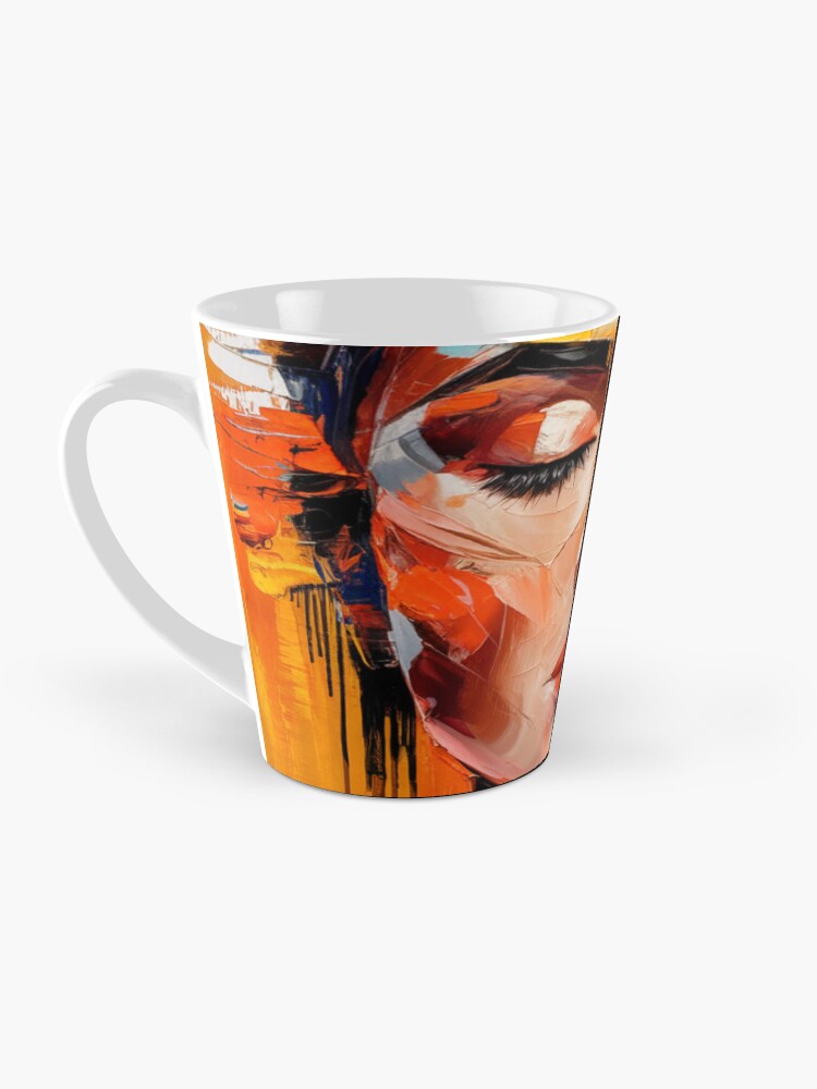Thumbnail 3 of 4, Coffee Mug, Abstract Of A Woman designed and sold by Patricks-Art.