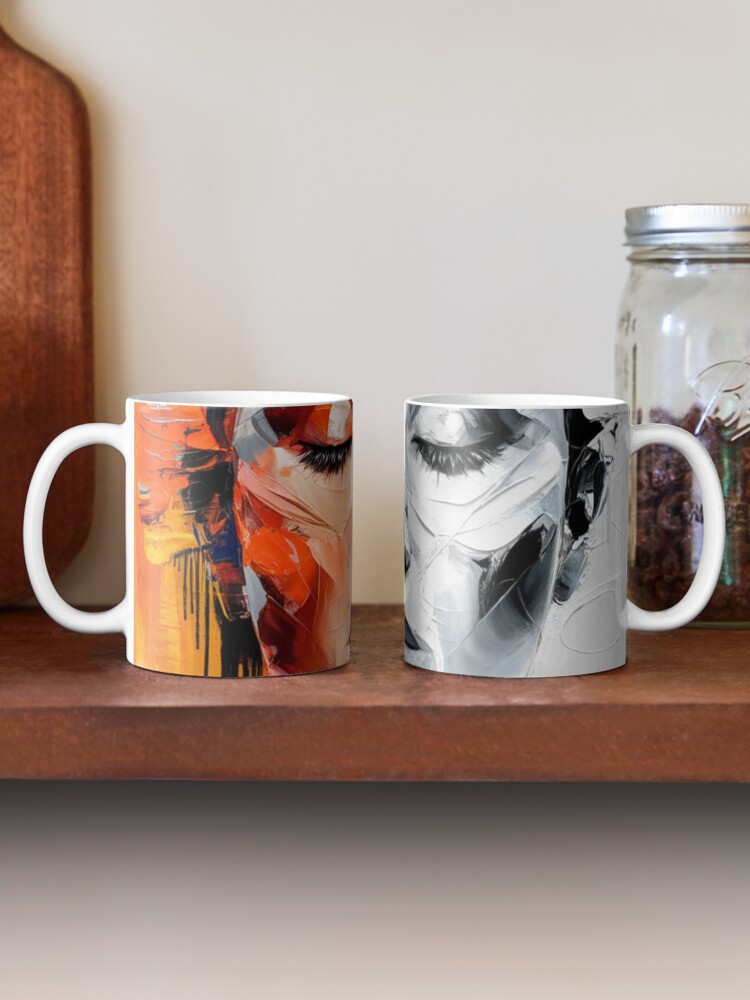 Thumbnail 2 of 6, Coffee Mug, Abstract Of A Woman designed and sold by Patricks-Art.