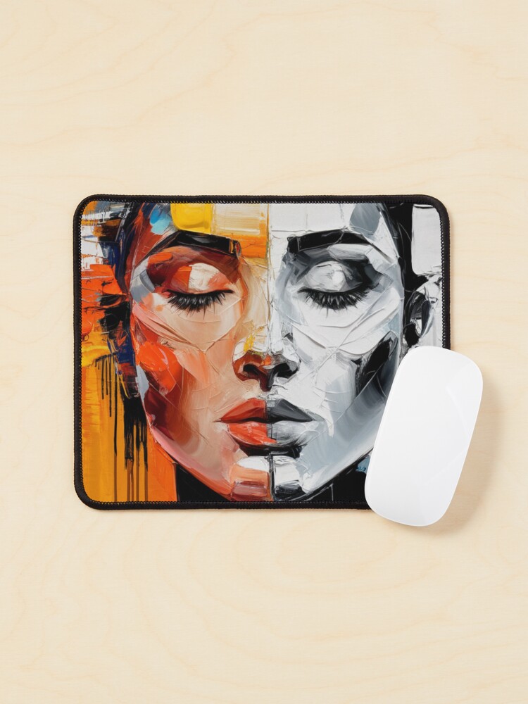 Thumbnail 1 of 5, Mouse Pad, Abstract Of A Woman designed and sold by Patricks-Art.