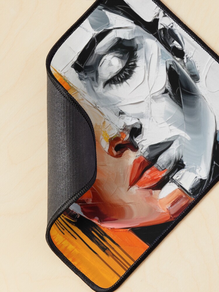 Thumbnail 2 of 5, Mouse Pad, Abstract Of A Woman designed and sold by Patricks-Art.
