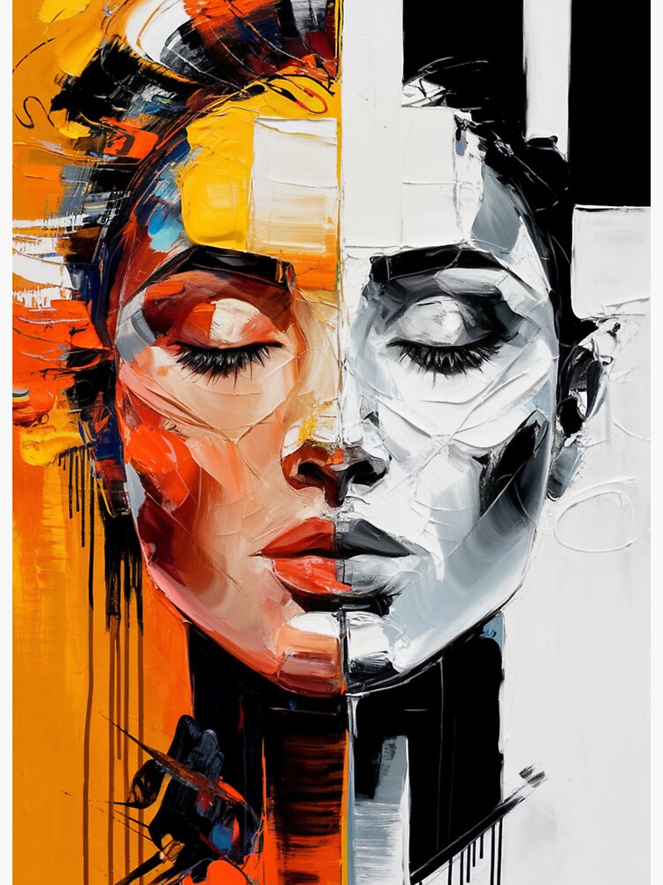 Thumbnail 2 of 2, Art Board Print, Abstract Of A Woman designed and sold by Patricks-Art.