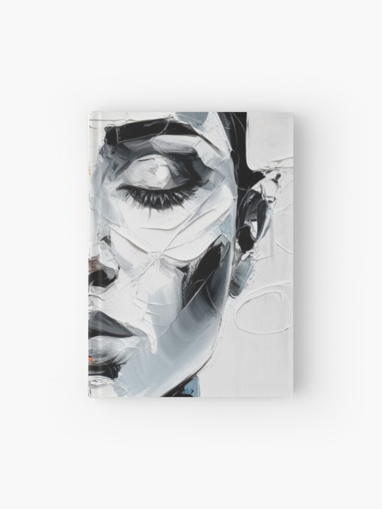 Thumbnail 1 of 3, Journal, Abstract Of A Woman designed and sold by Patricks-Art.