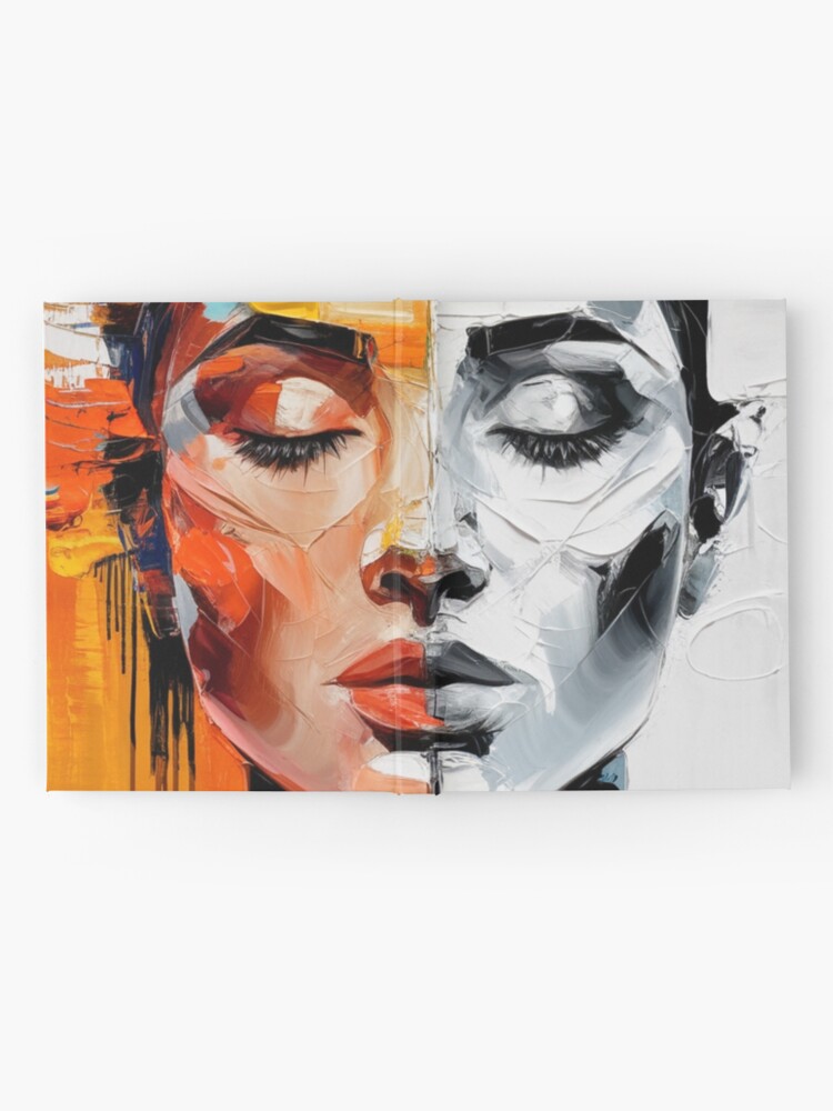 Thumbnail 2 of 3, Journal, Abstract Of A Woman designed and sold by Patricks-Art.