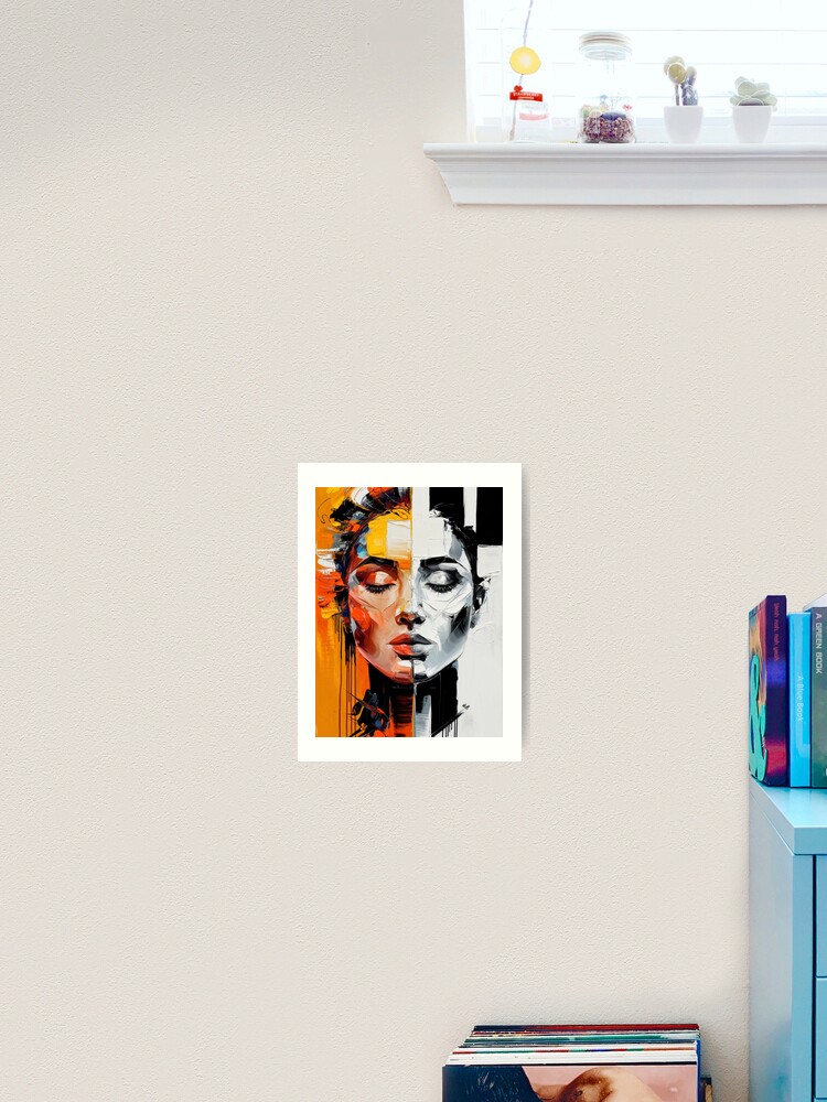 Thumbnail 2 of 3, Art Print, Abstract Of A Woman designed and sold by Patricks-Art.