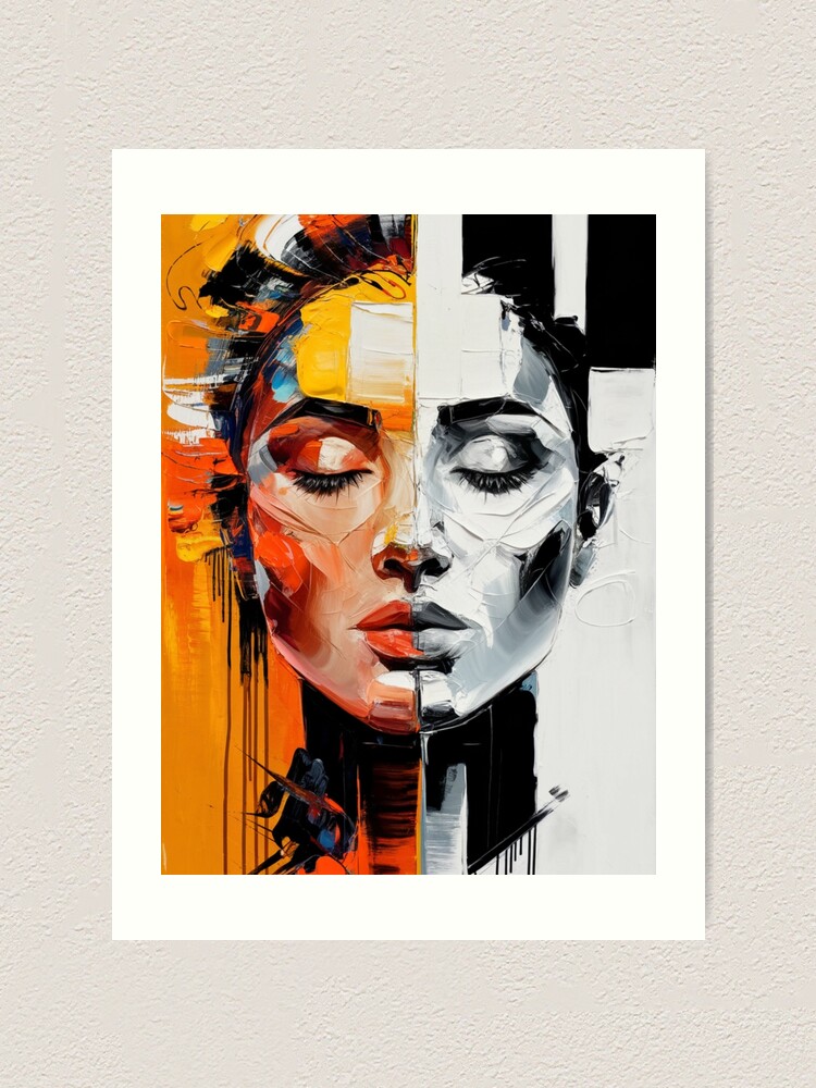 Thumbnail 1 of 3, Art Print, Abstract Of A Woman designed and sold by Patricks-Art.