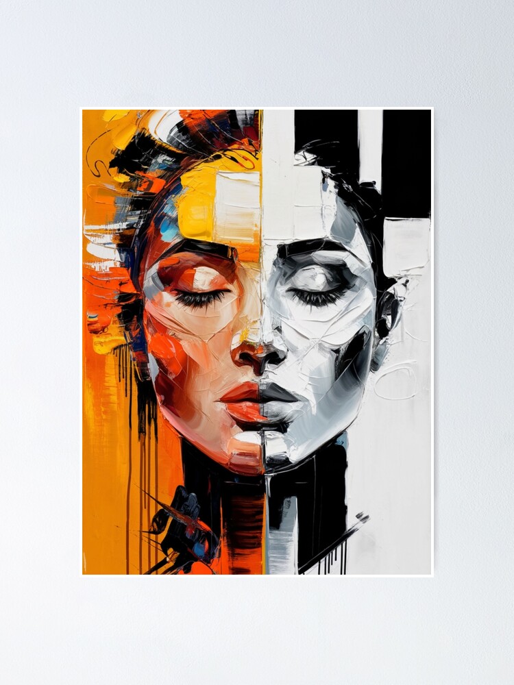 Thumbnail 1 of 3, Poster, Abstract Of A Woman designed and sold by Patricks-Art.