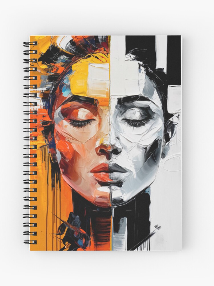 Thumbnail 1 of 3, Journal, Abstract Of A Woman designed and sold by Patricks-Art.