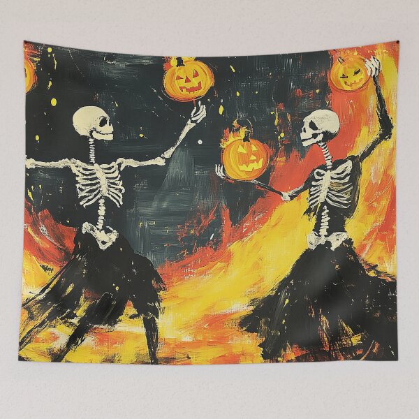Item preview, Happy Hallooween Spooky Skeletons designed and sold by YummyCreative.