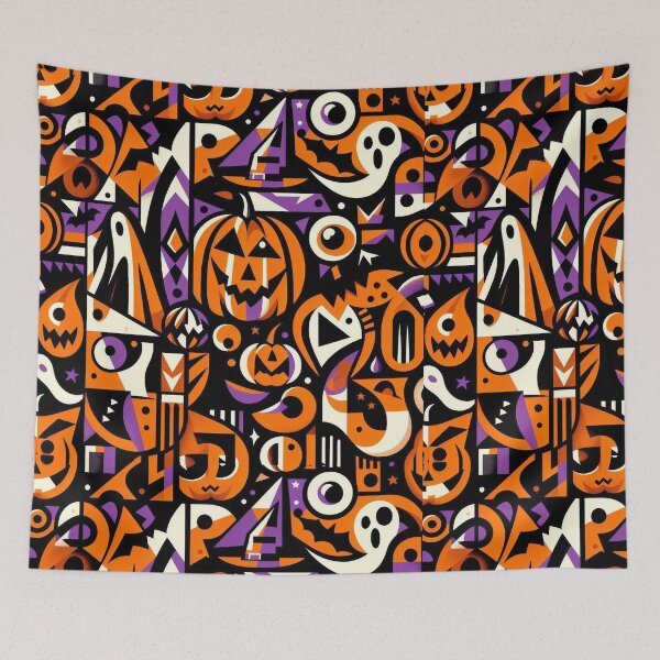 Item preview, Seamless Halloween No.4 designed and sold by Tuaklom.