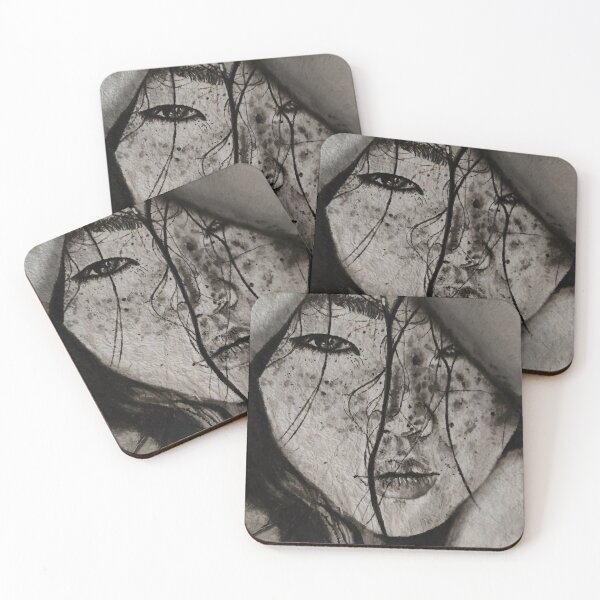 Item preview, Echoes of the Soul: A Portrait on Recycled Paper designed and sold by auroravittori.