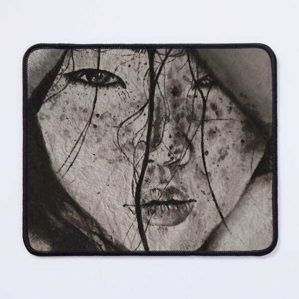 Item preview, Echoes of the Soul: A Portrait on Recycled Paper designed and sold by auroravittori.