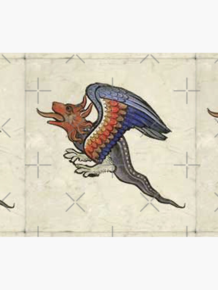 Imagen 5 de 5, Alfombrilla de ratón con la obra Meme De Criatura Medieval, diseñada y vendida por VintageManiac.