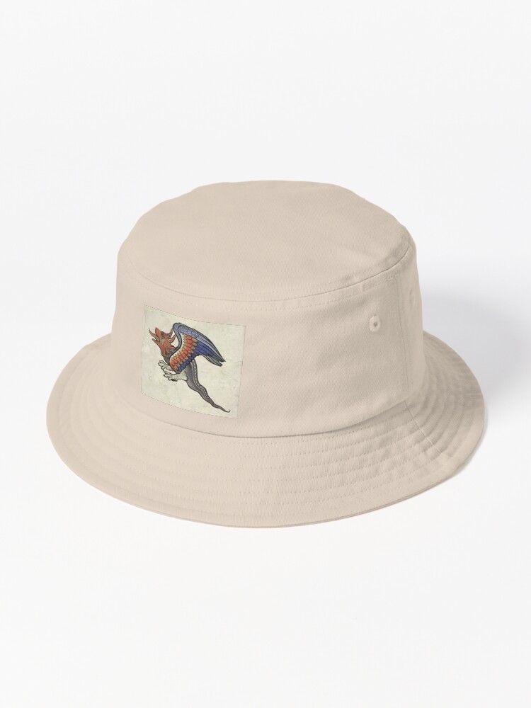 Imagen 1 de 6, Gorro de pescador con la obra Meme De Criatura Medieval, diseñada y vendida por VintageManiac.