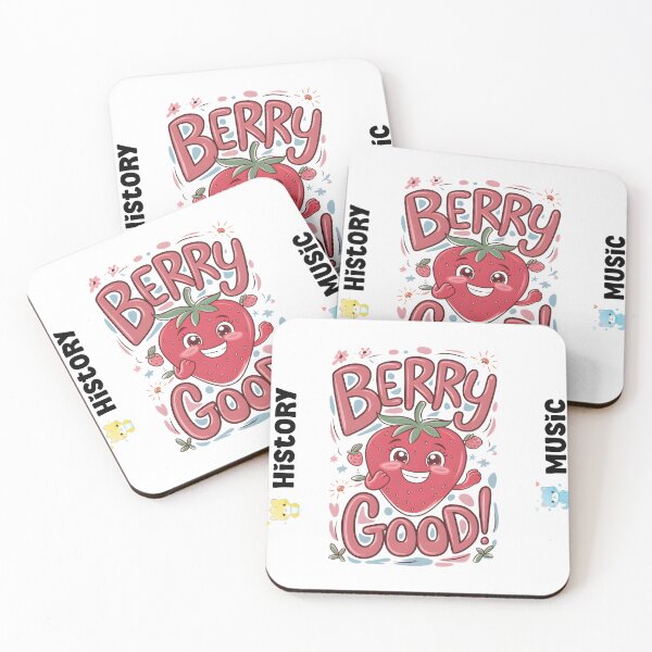 Item preview, Cute and Adorable School Subjects with 'Berry Good' Fun Image designed and sold by ArtfullyJua.