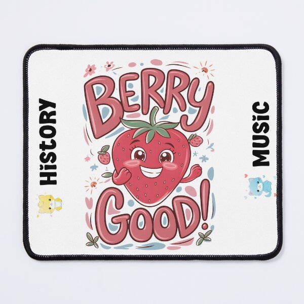 Item preview, Cute and Adorable School Subjects with 'Berry Good' Fun Image designed and sold by ArtfullyJua.