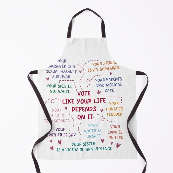 Item preview, Vote Like Your Life Depends on it Feminist Women Right Presidental Election Roevember designed and sold by Phoemps.