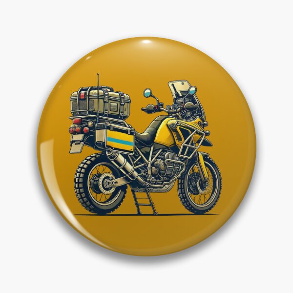 Item preview, Yellow Adventure Motorcycle designed and sold by KaelConcepts.