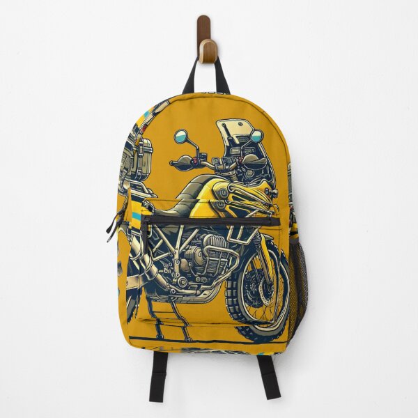 Item preview, Yellow Adventure Motorcycle designed and sold by KaelConcepts.