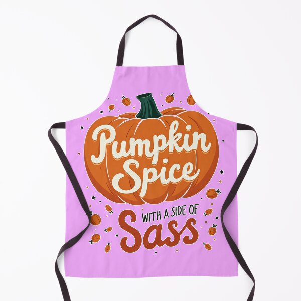 Item preview, Pumpkin Spice, With A Side Of Sass Trendy Witty Design designed and sold by FunnyFarmDesign.