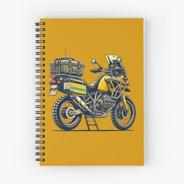 Item preview, Yellow Adventure Motorcycle designed and sold by KaelConcepts.