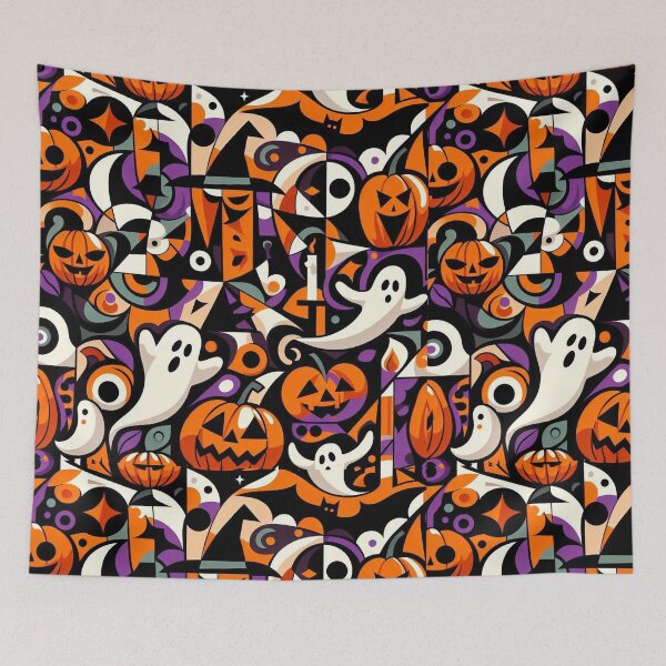 Item preview, Seamless Halloween No.6 designed and sold by Tuaklom.