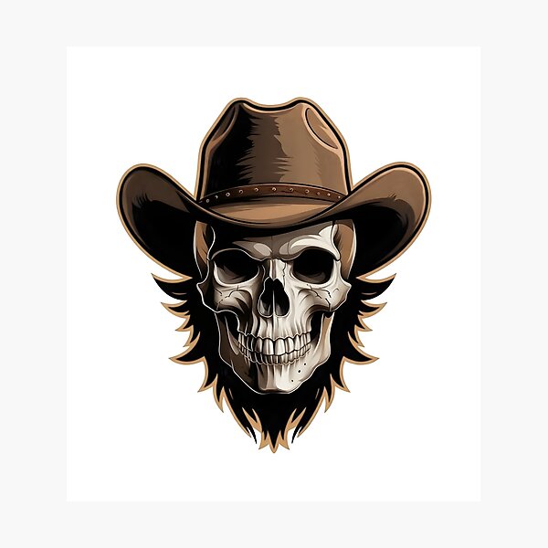 Item preview, From Taxas With love, Cowboy Skeleton, Ghost from Taxas, Skull And Hat designed and sold by yoyola999.