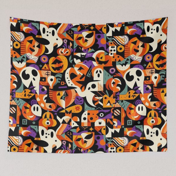 Item preview, Seamless Halloween No.7 designed and sold by Tuaklom.