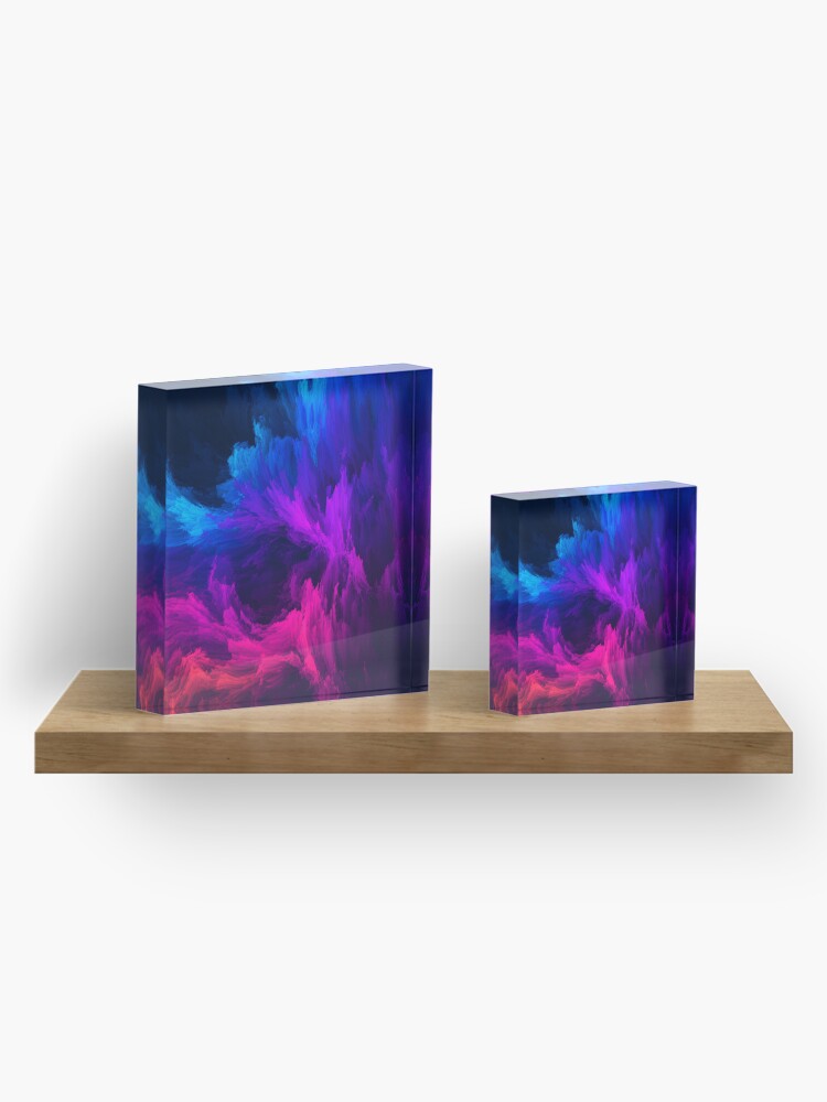 Thumbnail 4 of 5, Acrylic Block, Abstract Background designed and sold by Patricks-Art.