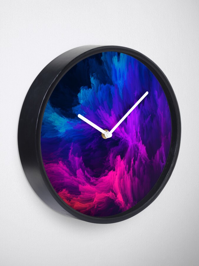 Thumbnail 1 of 4, Clock, Abstract Background designed and sold by Patricks-Art.