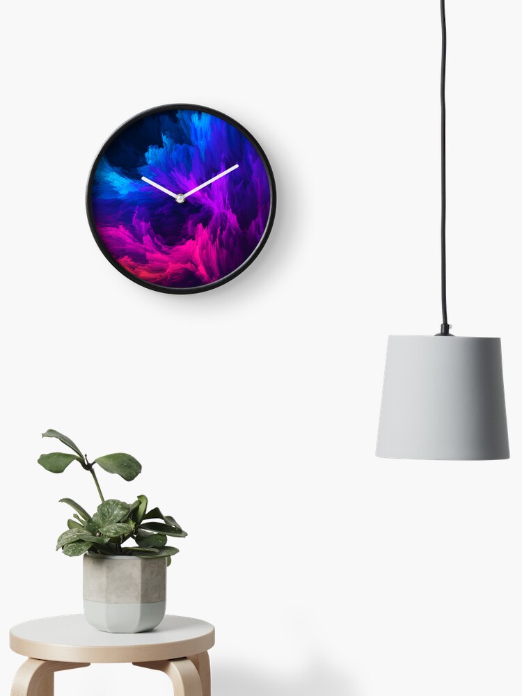 Thumbnail 2 of 4, Clock, Abstract Background designed and sold by Patricks-Art.