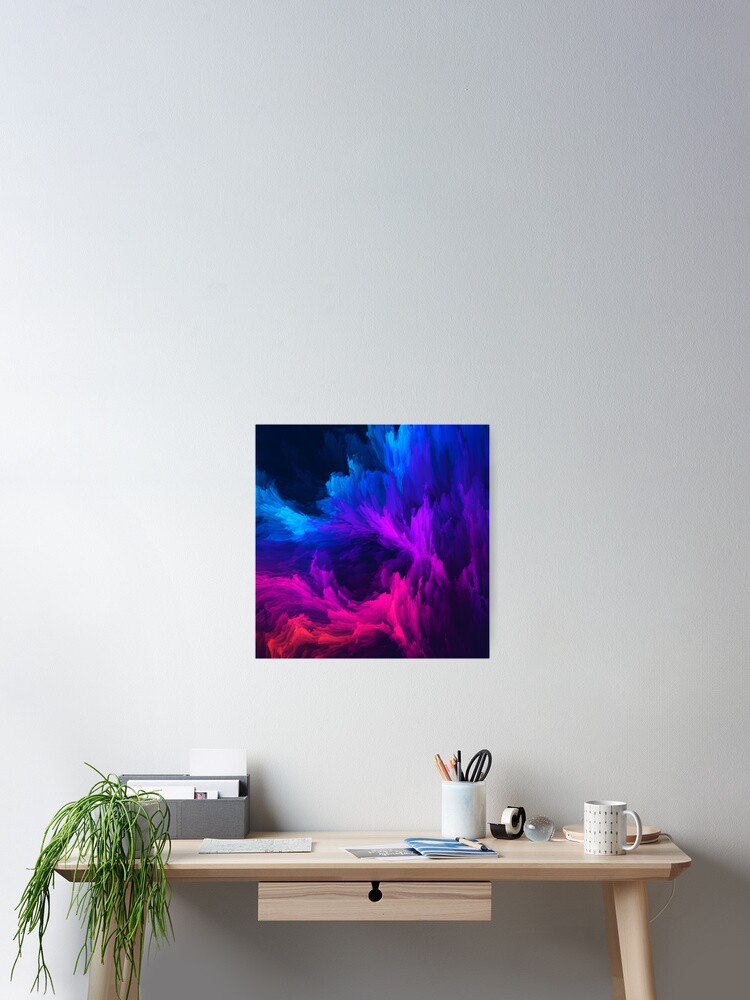 Thumbnail 2 of 3, Poster, Abstract Background designed and sold by Patricks-Art.