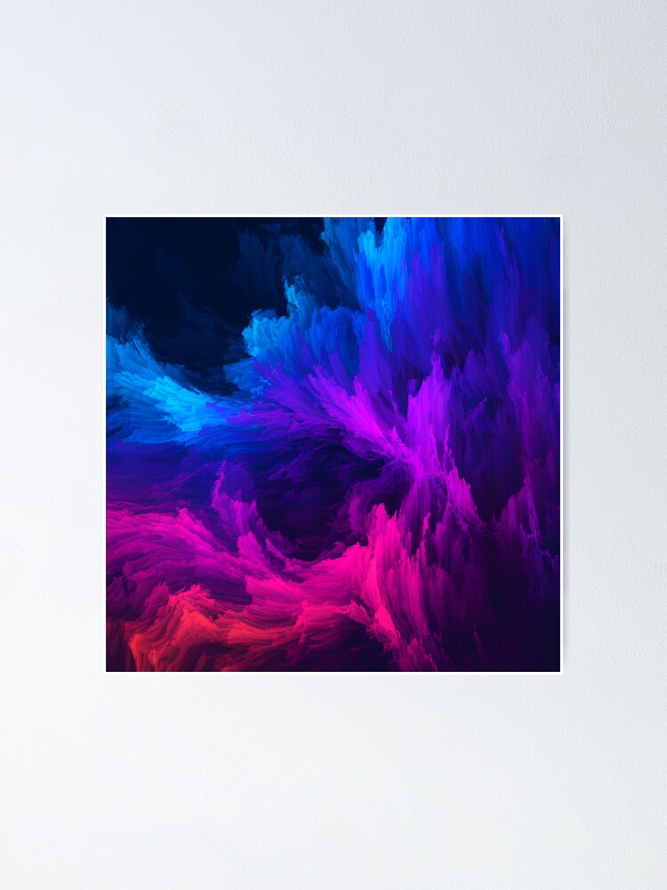 Thumbnail 1 of 3, Poster, Abstract Background designed and sold by Patricks-Art.