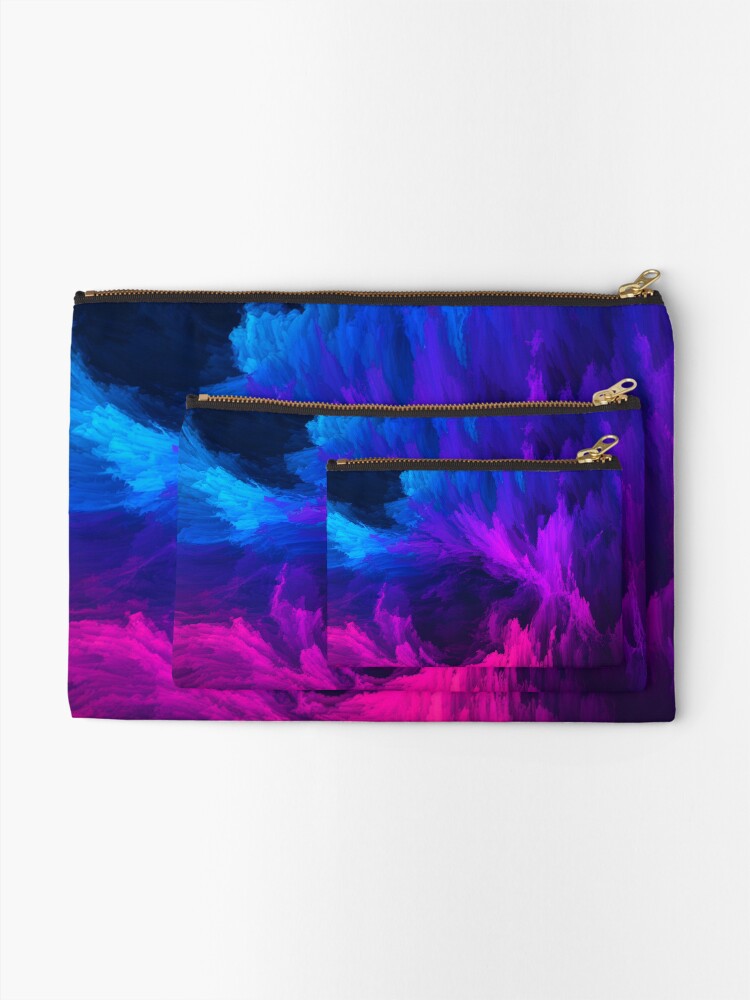 Thumbnail 2 of 4, Zipper Pouch, Abstract Background designed and sold by Patricks-Art.