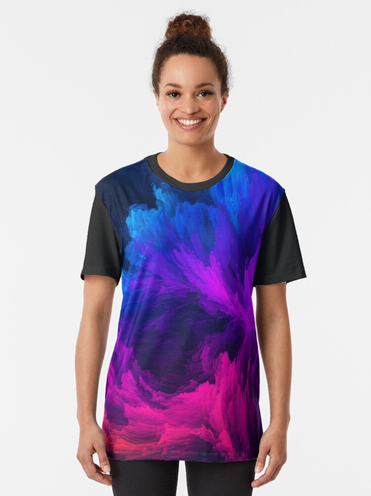 Thumbnail 2 of 5, Graphic T-Shirt, Abstract Background designed and sold by Patricks-Art.
