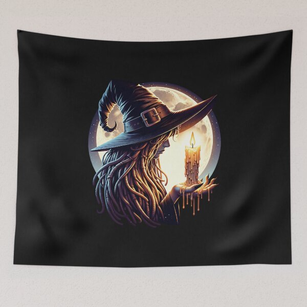 Item preview, Dreadlock Witch Moonlight designed and sold by SavvyEarth.
