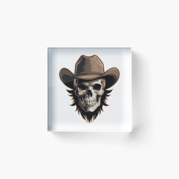 Item preview, From Taxas With love, Cowboy Skeleton, Ghost from Taxas, Skull And Hat designed and sold by yoyola999.