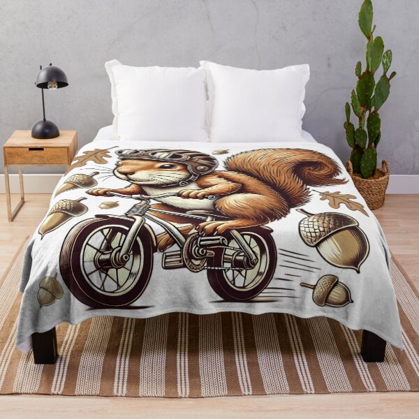 Item preview, Speedy Squirrel: Nutty Biker. designed and sold by Linework Studio.