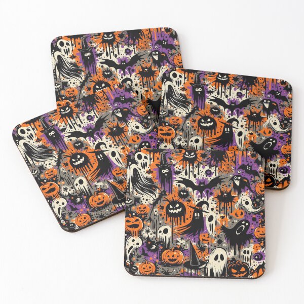 Item preview, Seamless Halloween No.9 designed and sold by Tuaklom.