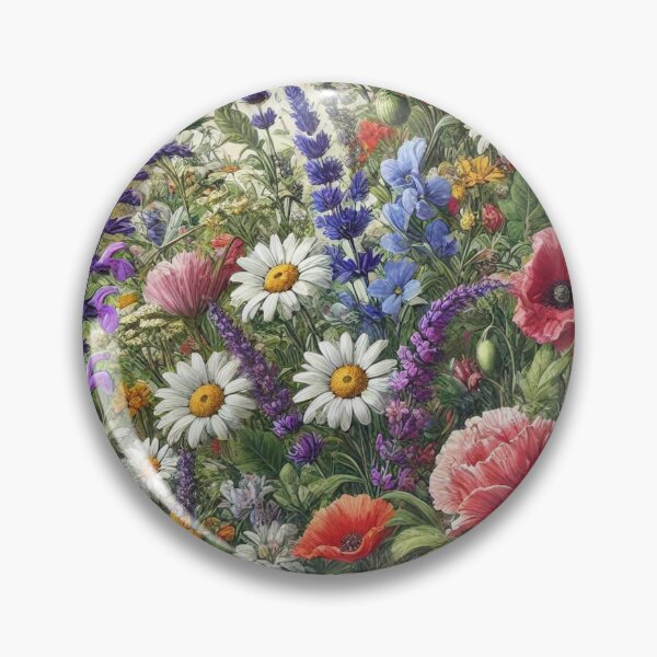 Item preview, Blooming Meadow Under Clear Skies designed and sold by Designbymint.
