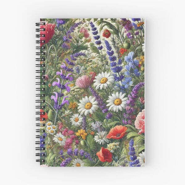 Item preview, Blooming Meadow Under Clear Skies designed and sold by Designbymint.