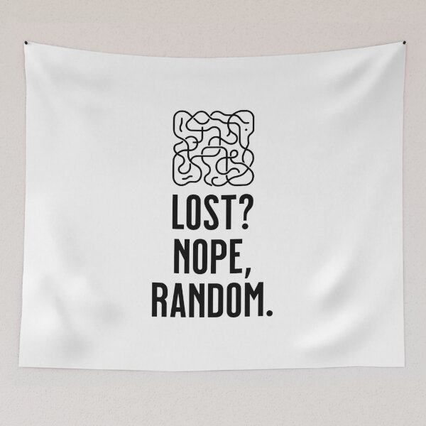 Item preview, Random walk: Lost? Nope, Random designed and sold by musthavewords.