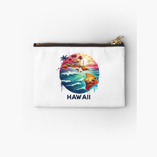 Item preview, Hawaii retro travel map of United States designed and sold by CleanDecor.