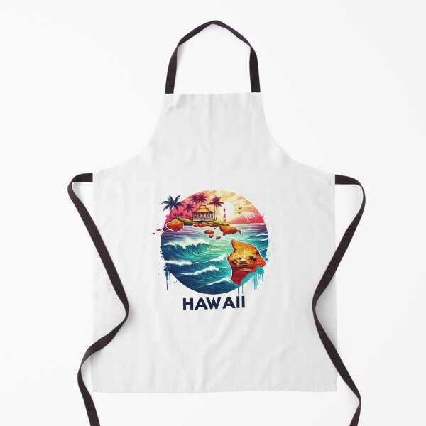 Item preview, Hawaii retro travel map of United States designed and sold by CleanDecor.