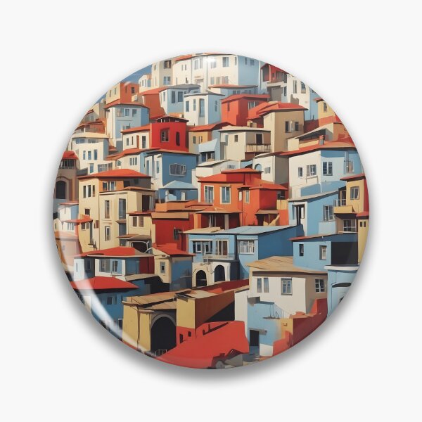 Item preview, Valparaiso Chile Retro Vintage Poster Tourism  designed and sold by TravelersGems.