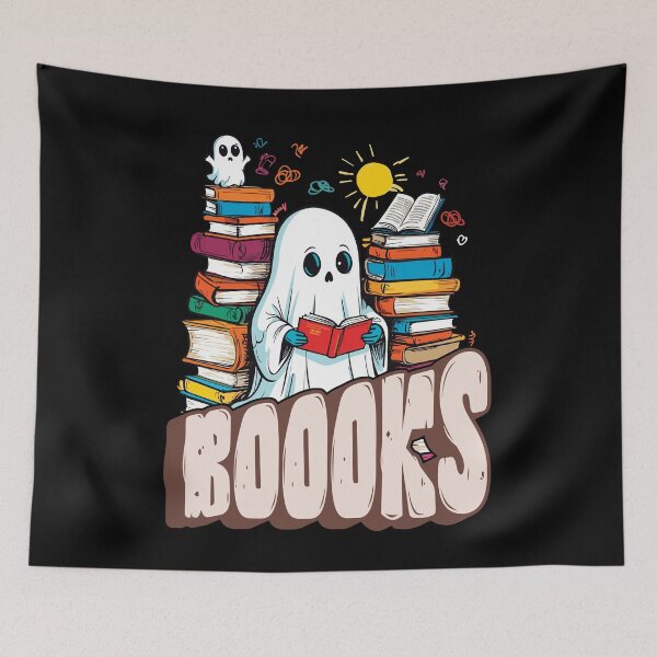 Item preview, Niedliches Buchliebhaber Gespenst Lustiges Spruch designed and sold by LuminOrb.