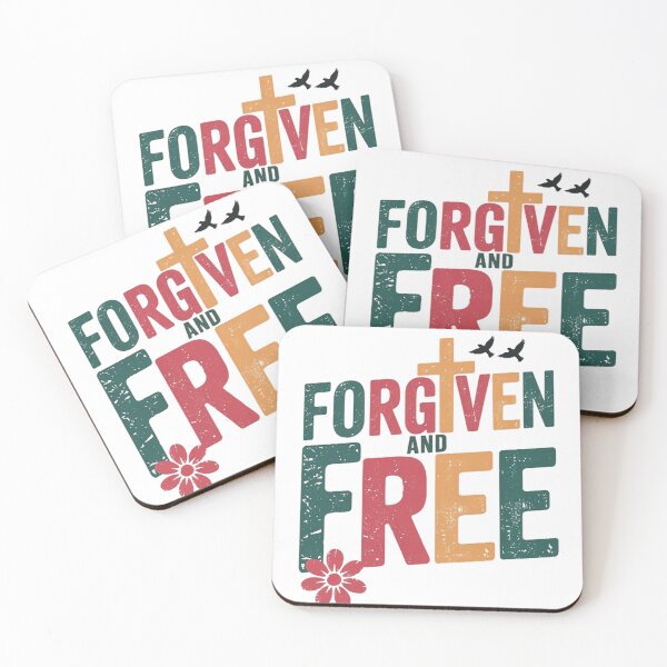 Item preview, Forgiven and Free, Free Birds, Cross Art designed and sold by Faithloveshop.