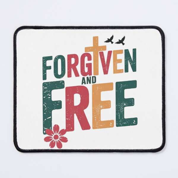 Item preview, Forgiven and Free, Free Birds, Cross Art designed and sold by Faithloveshop.
