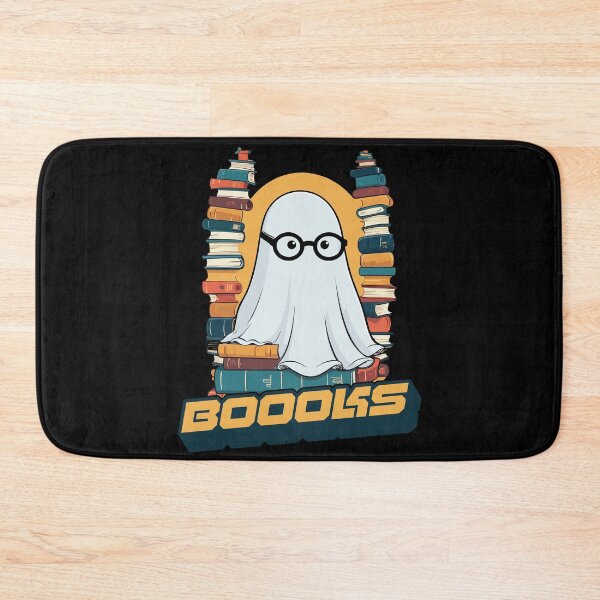 Item preview, Cute Book Lover Ghost Says Boooks designed and sold by LuminOrb.